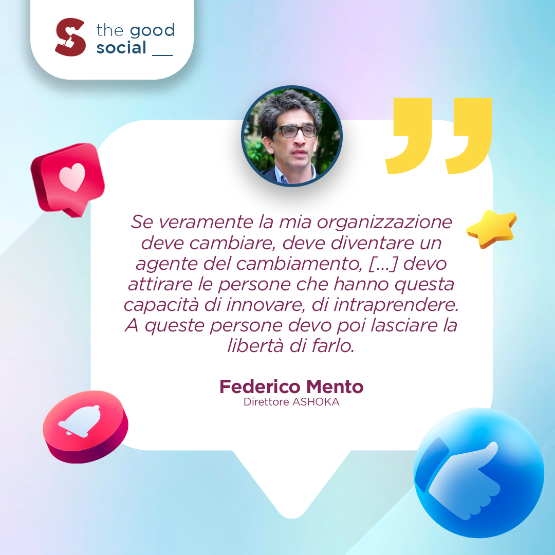 #socialchangers - Federico Mento Ashoka Italia